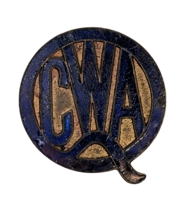 Vintage Handford Brisbane CWA Queensland Membership Badge No. 5520