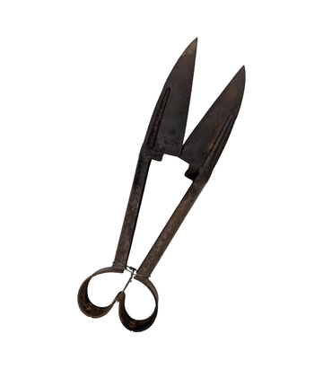 Vintage Metal Hand Sheep Shears