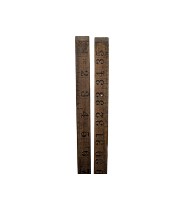Vintage Boxwood 36-Inch Folding Ruler