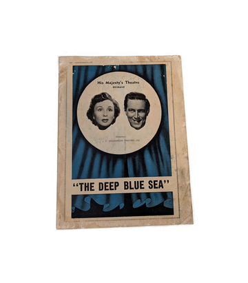 J. C. Williamson Theatres The Deep Blue Sea 1956 Brisbane Theatre Programme