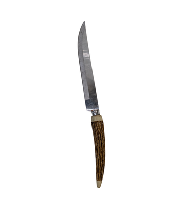 Stainless Steel Japan Kitchen Knife with Faux Antler Handle