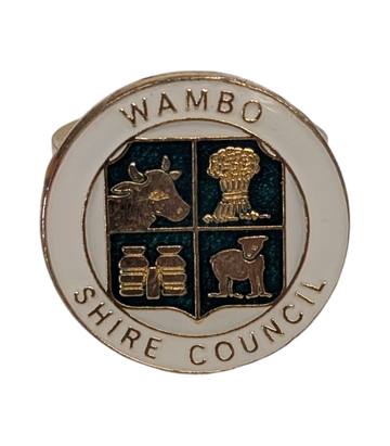 Wambo Shire Council Gold-Coloured Emblem Ring