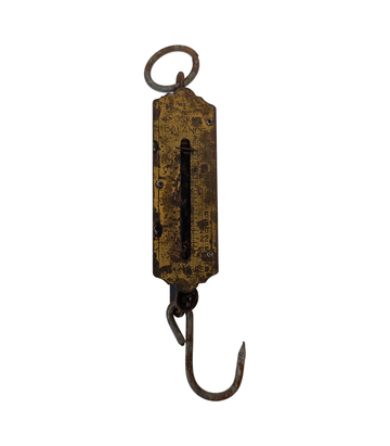 Vintage Pocket Balance Hanging Spring Scale