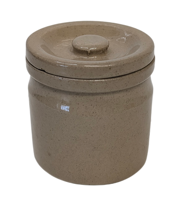 Small Stoneware Lidded Jar Made in England
