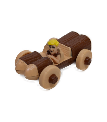 McDonald's Barney Rubble Flintstone Pencil Sharpener Toy Car