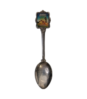 Australian Stockman's Hall of Fame Longreach Queensland Silver-Plated Souvenir Spoon