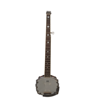 Vintage-Style 5-String Banjo Ukulele (Banjolele) - Timber Resonator