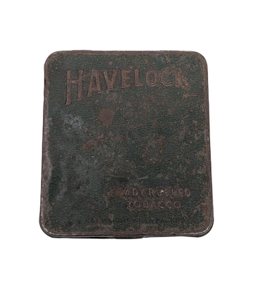Havelock Rubbed Tobacco Tin with Valve Cores
