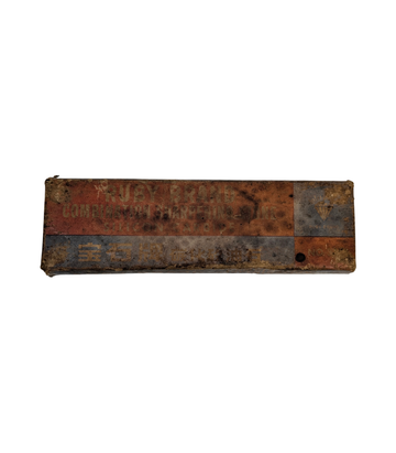 Ruby Brand Silicon Carbide Combination Sharpening Stone with Original Box
