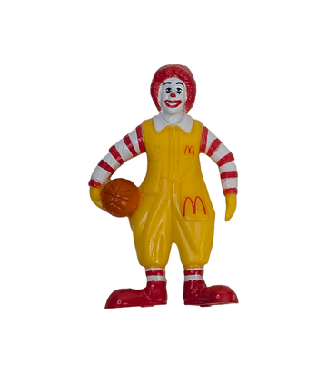 Vintage McDonalds Ronald McDonald Basketball Figurine