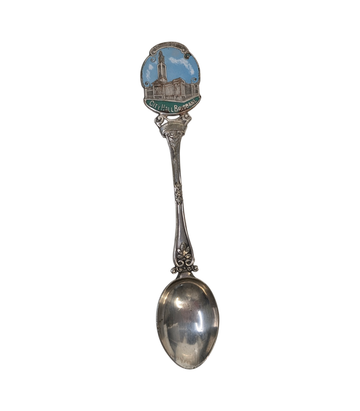 City Hall Brisbane EPNS A1 Pictorial Souvenir Spoon