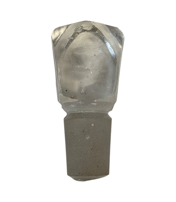 Vintage Geometric Glass Decanter Bottle Stopper Fits 2.5cm