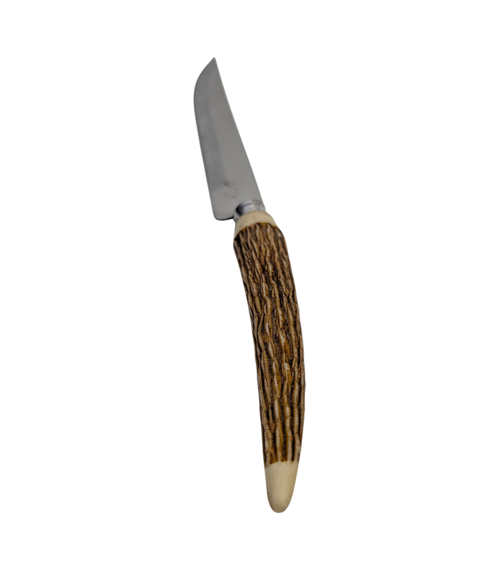 Stainless Steel Japan Kitchen Knife with Faux Antler Handle