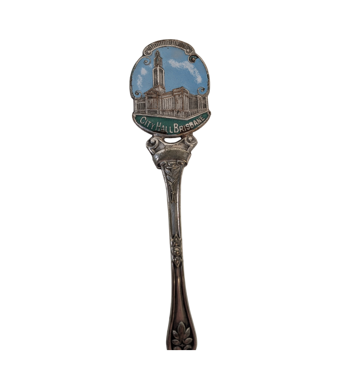 City Hall Brisbane EPNS A1 Pictorial Souvenir Spoon