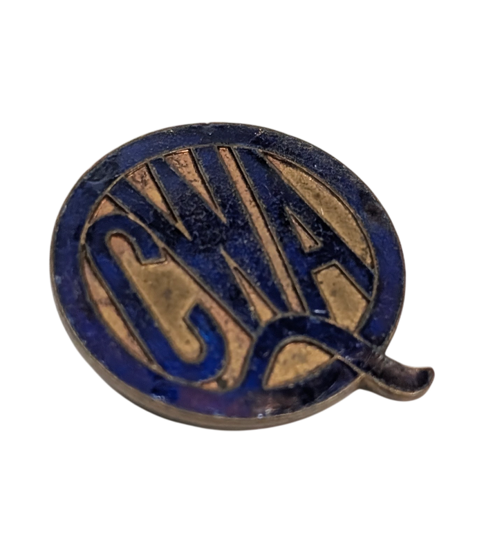 Vintage Handford Brisbane CWA Queensland Membership Badge No. 5520