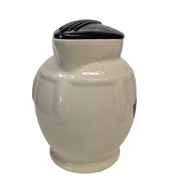 SERVEX Australian Ceramic Electric Kettle with Black Bakelite Lid