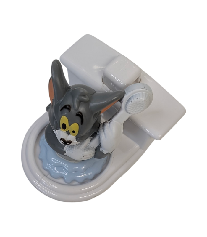 McDonald’s 2021 Tom and Jerry Tom Toilet Push-Button Toy