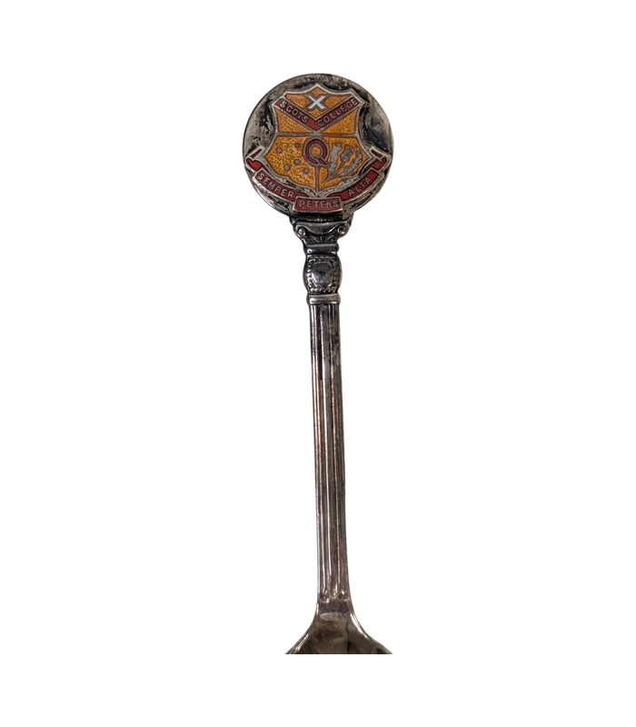Vintage Scots College QLD EPNS Semper Petens Alta Souvenir Spoon