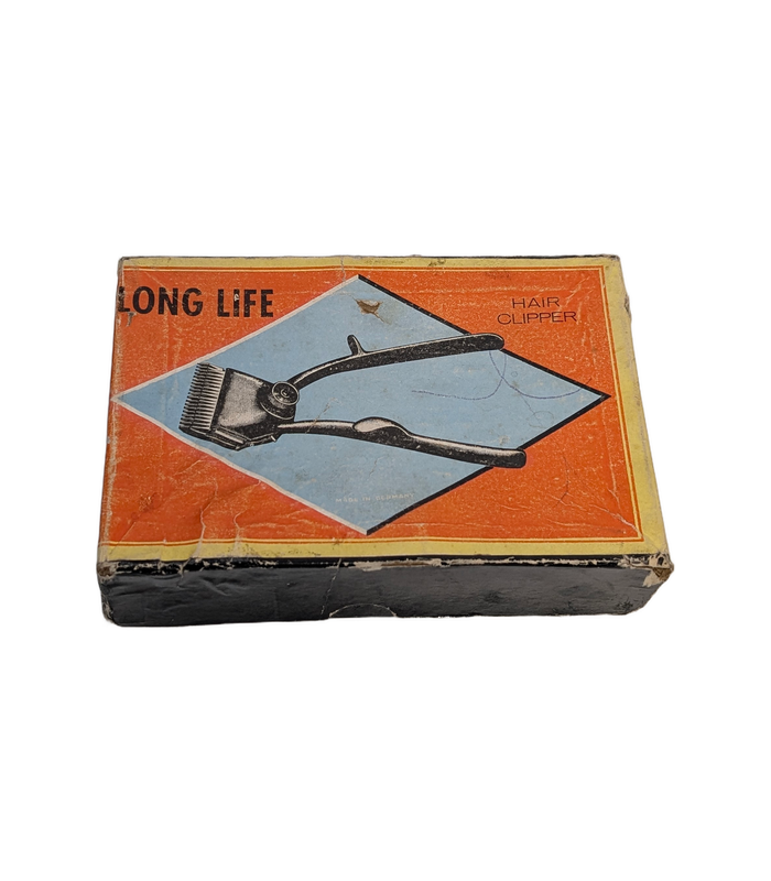 Long Life German Hand-Operated Hair Clipper With Box and Instructions
