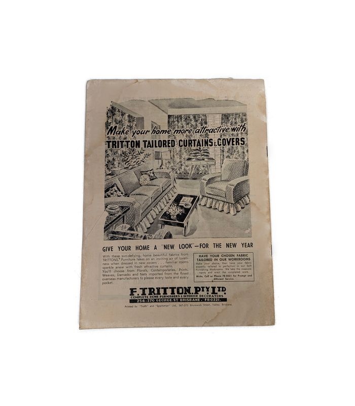 J. C. Williamson Theatres The Deep Blue Sea 1956 Brisbane Theatre Programme