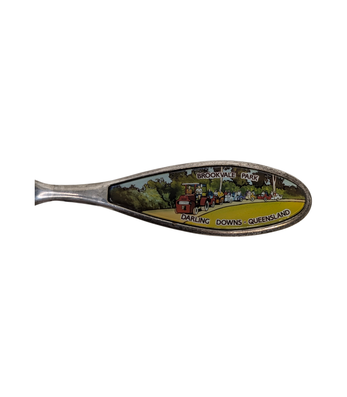 Skyline Brookvale Park Darling Downs Pictorial Souvenir Spoon
