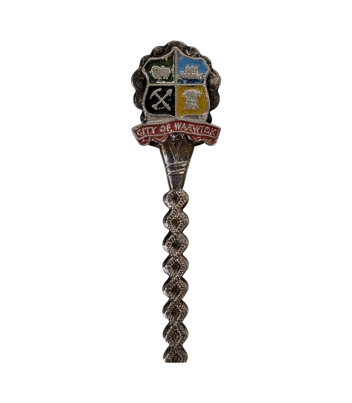 City of Warwick Crest Souvenir Spoon