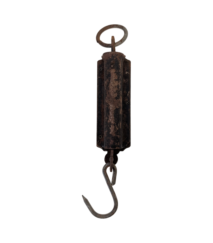Vintage Pocket Balance Hanging Spring Scale
