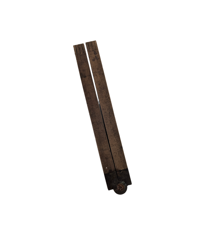 Vintage Boxwood 36-Inch Folding Ruler