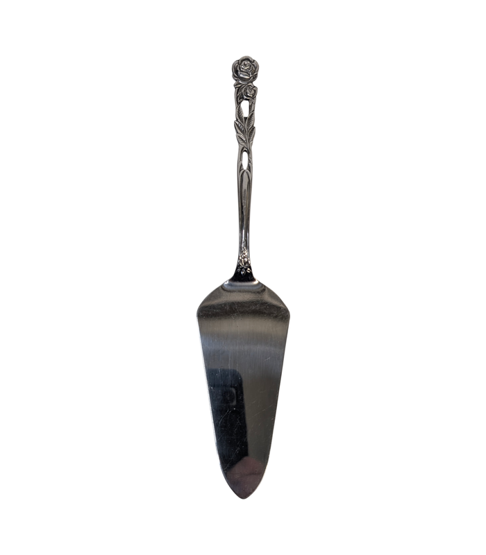 Stainless Steel Rose Handle Cake Server
