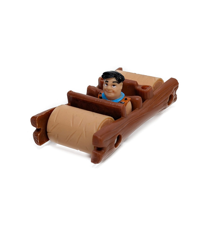 McDonald's Fred Flintstone Plastic Roller Vehicle Toy