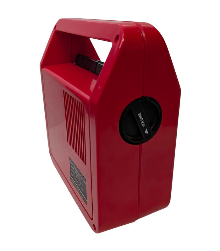 Vintage Red Mickey Mouse Cassette Recorder Made In Hong Kong - 19.5cm ...
