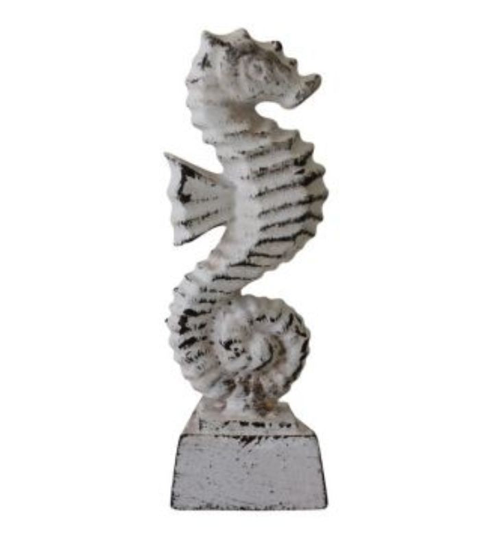 Seahorse Door Stop - White | Ink You