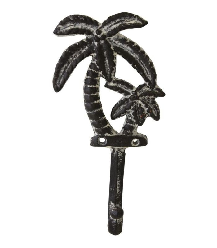 Palm Tree Wall Hook - Dark Blu | Ink You