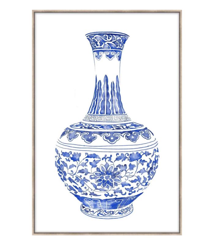 Framed Premium Artwork - Ginger Jar - 80X120 | Ink You