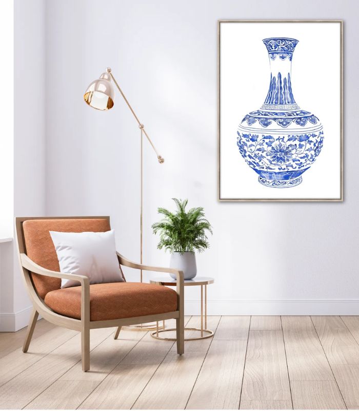 Framed Premium Artwork - Ginger Jar - 80X120 | Ink You