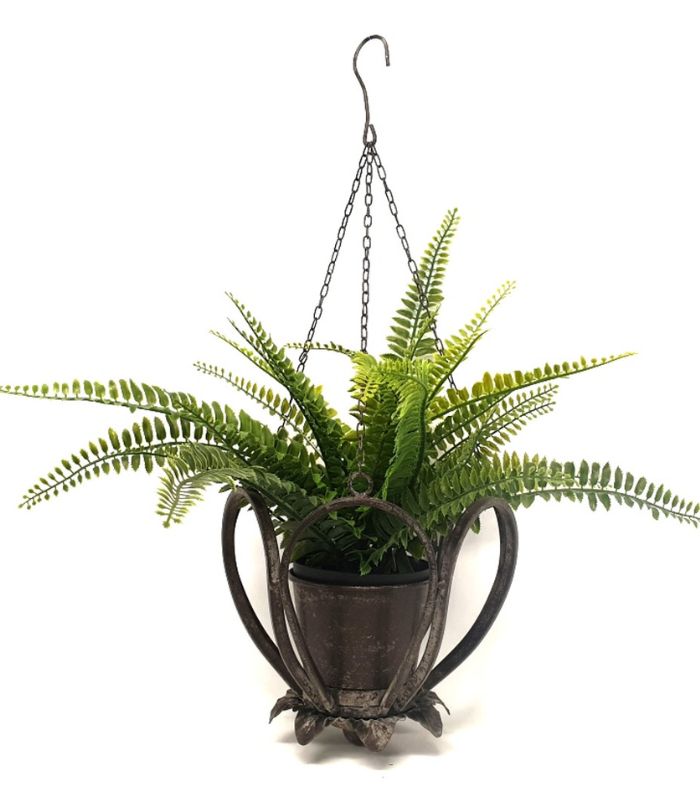 SMALL METAL HANGING PLANTER | Ink You