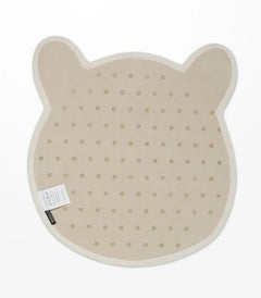 Kids Shaped Rug - Tiger - Brown - 50x50cm | Ink You