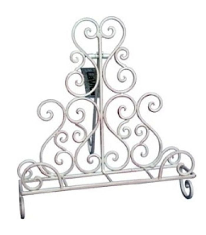 Curly Book Stand - Cream | Ink You