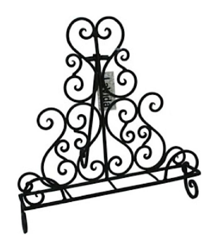 Curly Book Stand - Dark | Ink You