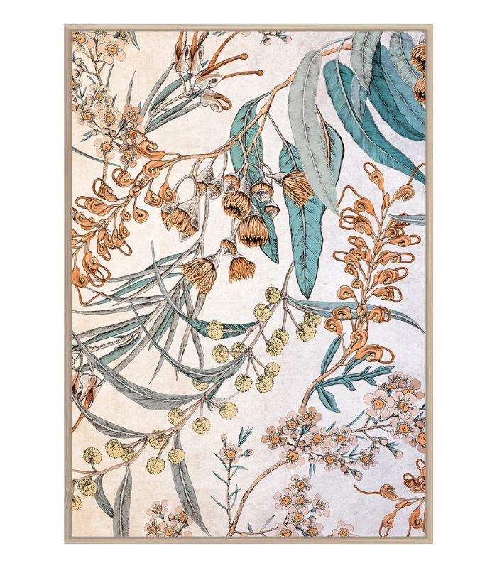 Framed Canvas Artwork - Outback Inspiration - 60x90cm | Ink You