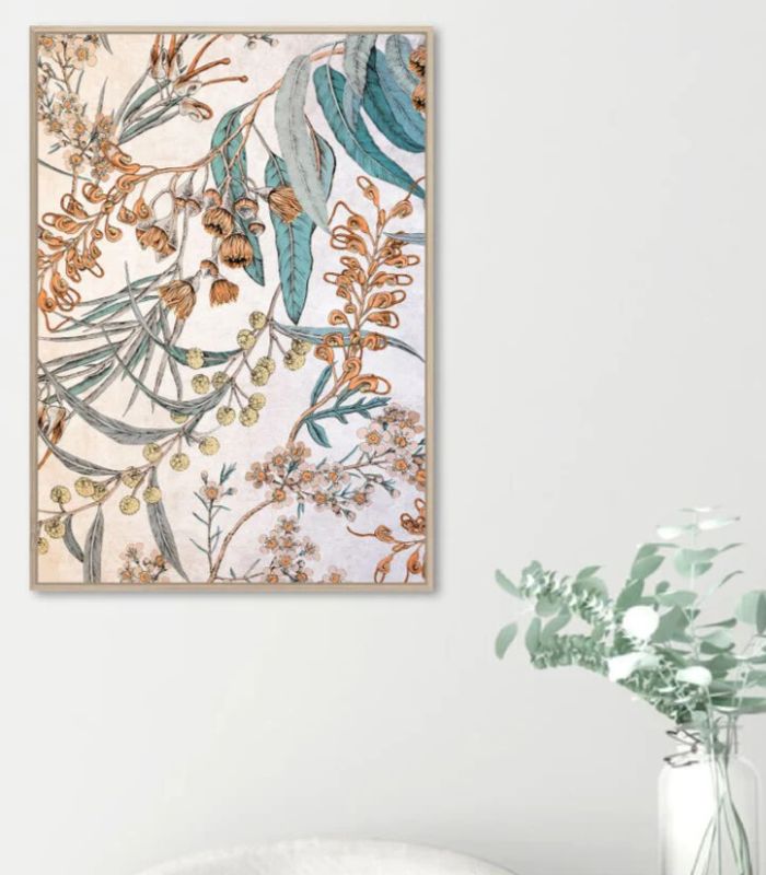 Framed Canvas Artwork - Outback Inspiration - 60x90cm | Ink You