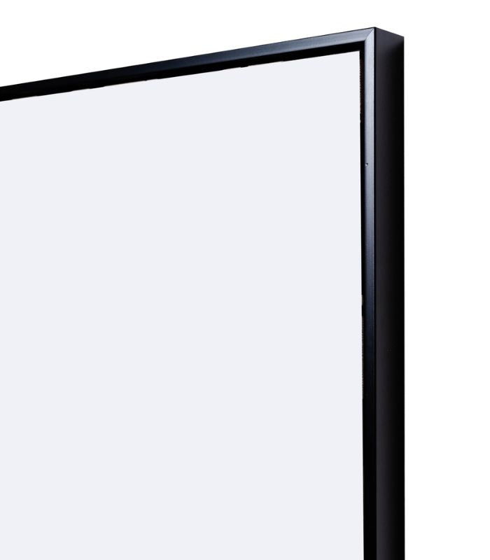 Framed Canvas Artwork - Greyscale Palm of Paradise - 50x70cm | Ink You