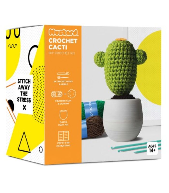 DIY Crochet Cactus Kit - Classic