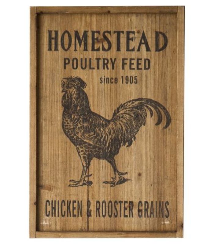 Elevate Your Farmhouse Decor 🐔 Premium Homestead Poultry Feed Sign ...