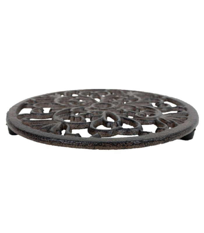 Oaklands Cast Iron Round Trivet