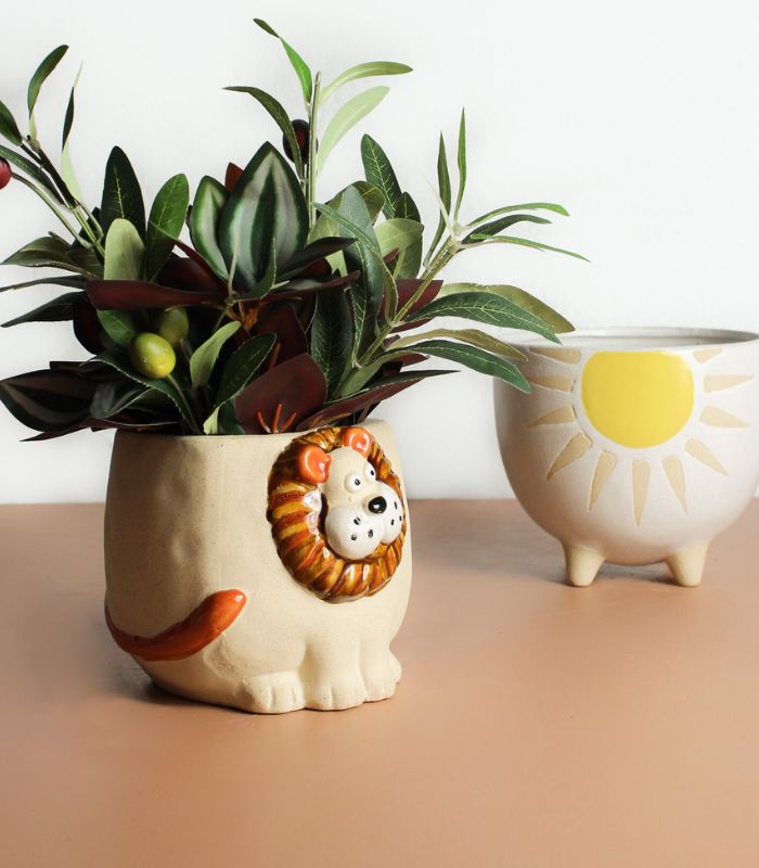 Planter Leo Lion King