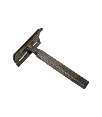 Gillette Flat Bottom Safety Razor, Made in England, 1940s