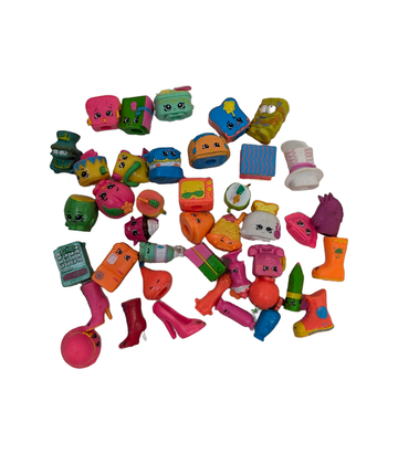 Mixed Lot of 40 Character Pencil Toppers, Mainly Moose Plus Shopkins