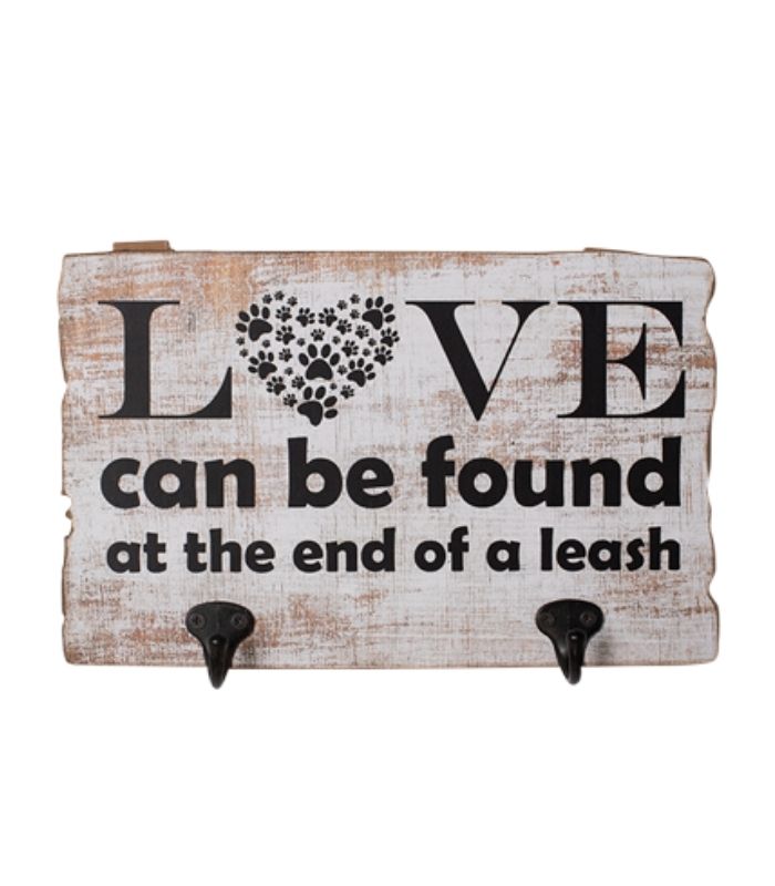 Love Found At The End Of A Leash Sign | Ink You