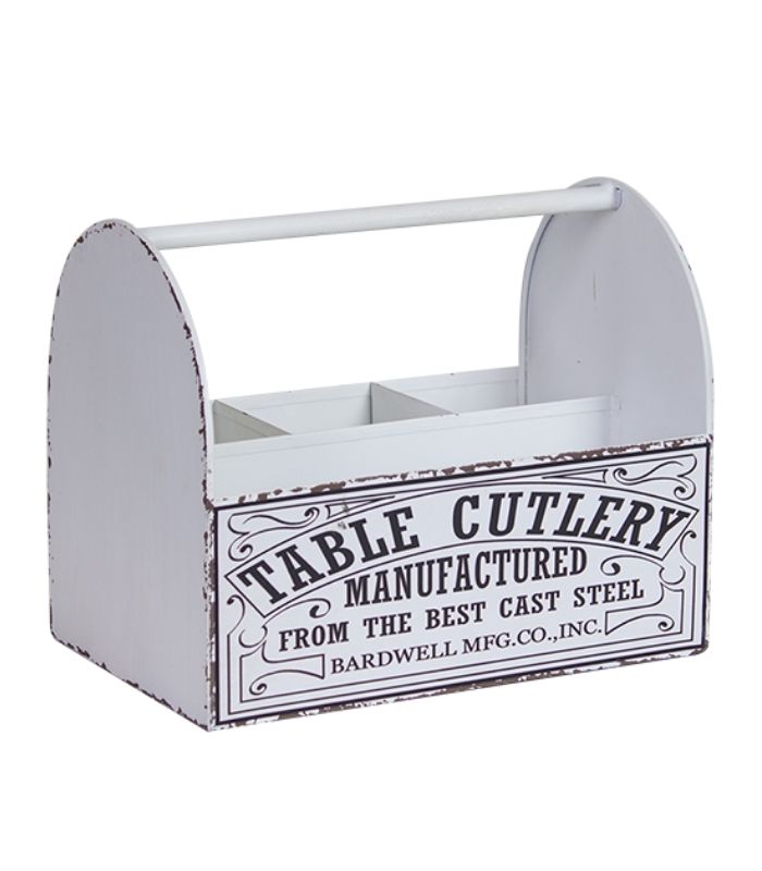 Cutlery Caddy - Cream